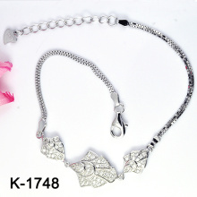 925 Silver Colored CZ Jewellery Bracelets (K-1748. JPG)